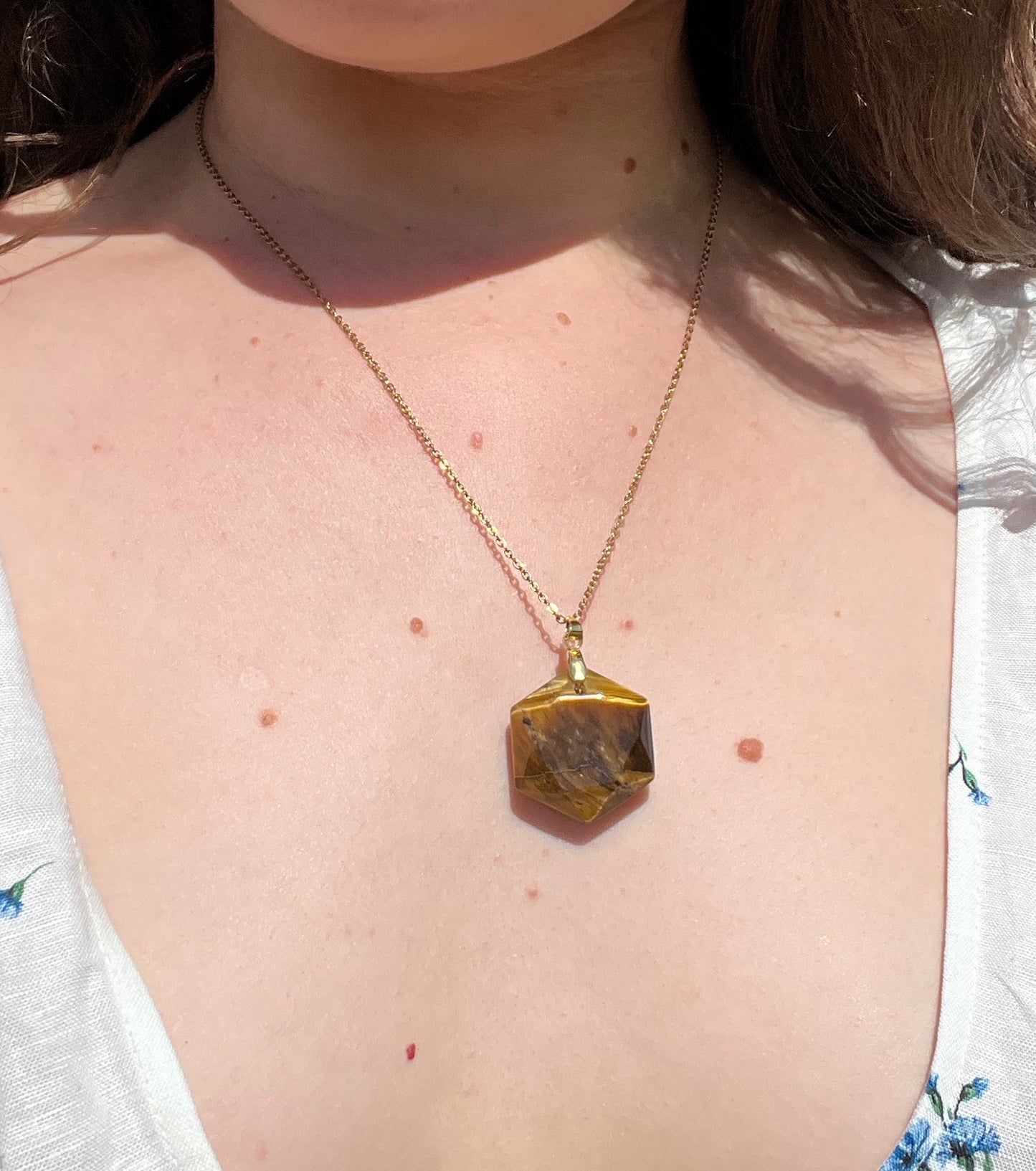 Hexagram Pendant Necklace