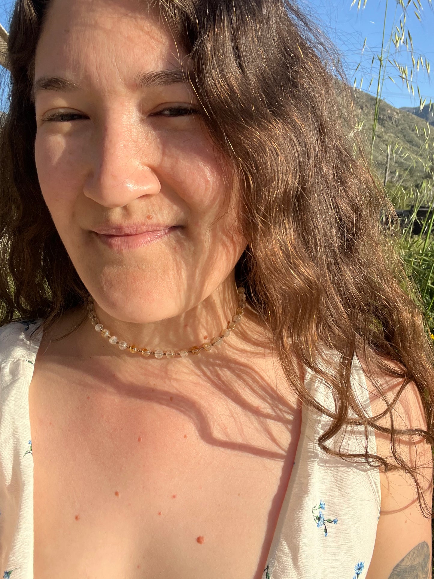 Solar Powered Hand-Knot Necklace