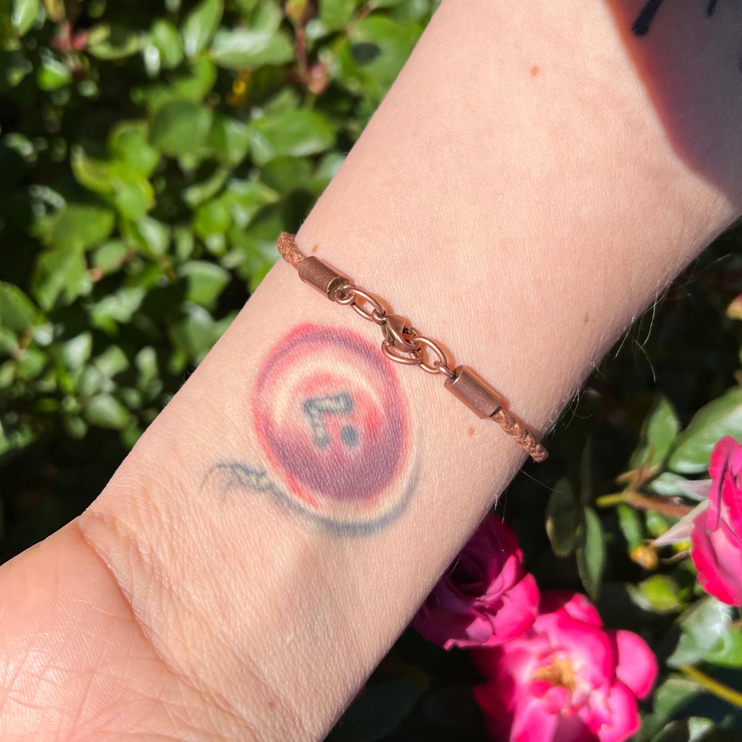 7-Chakra & Vegan Leather Bracelet
